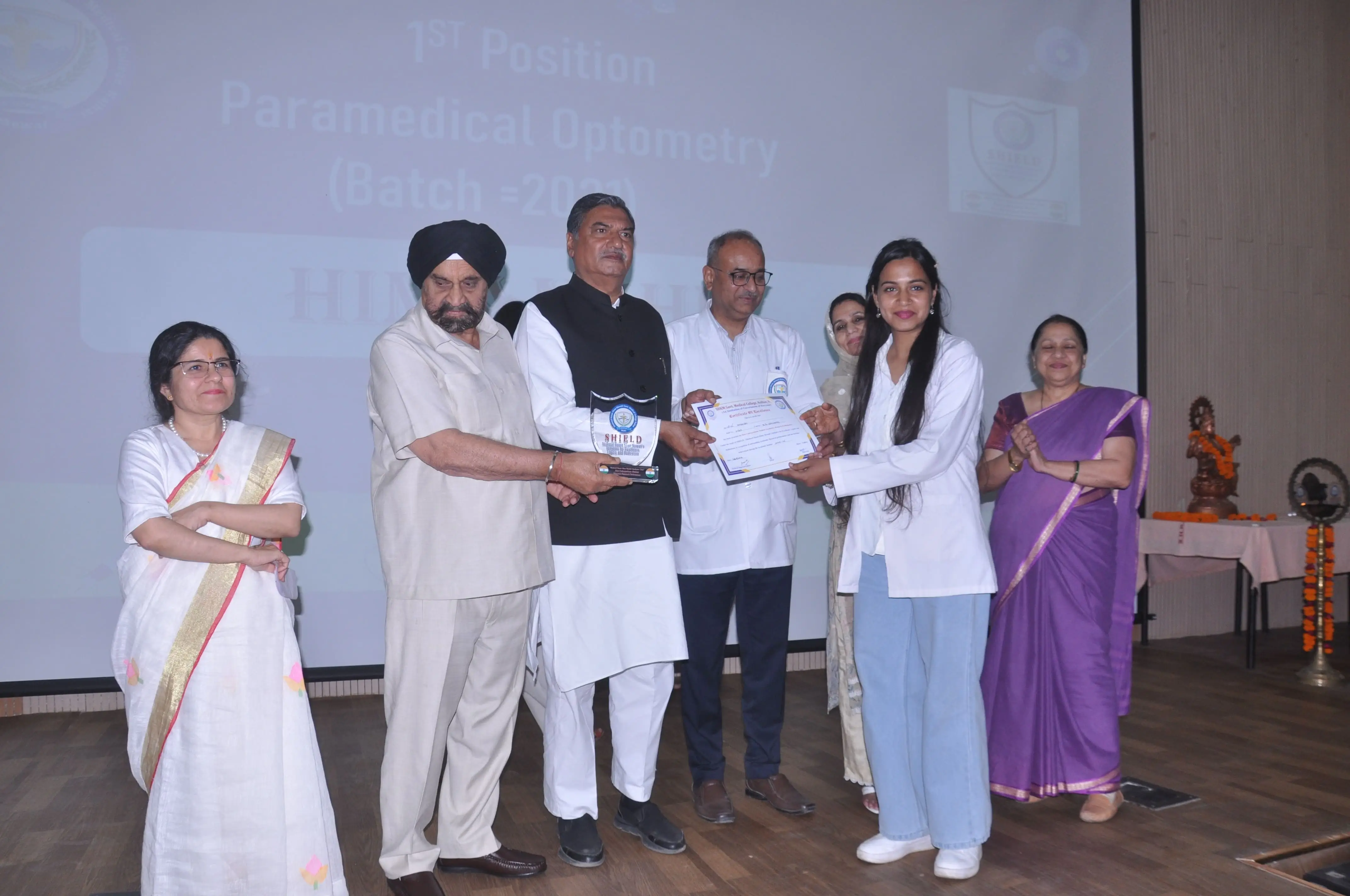 Shield Felicitation Ceremony