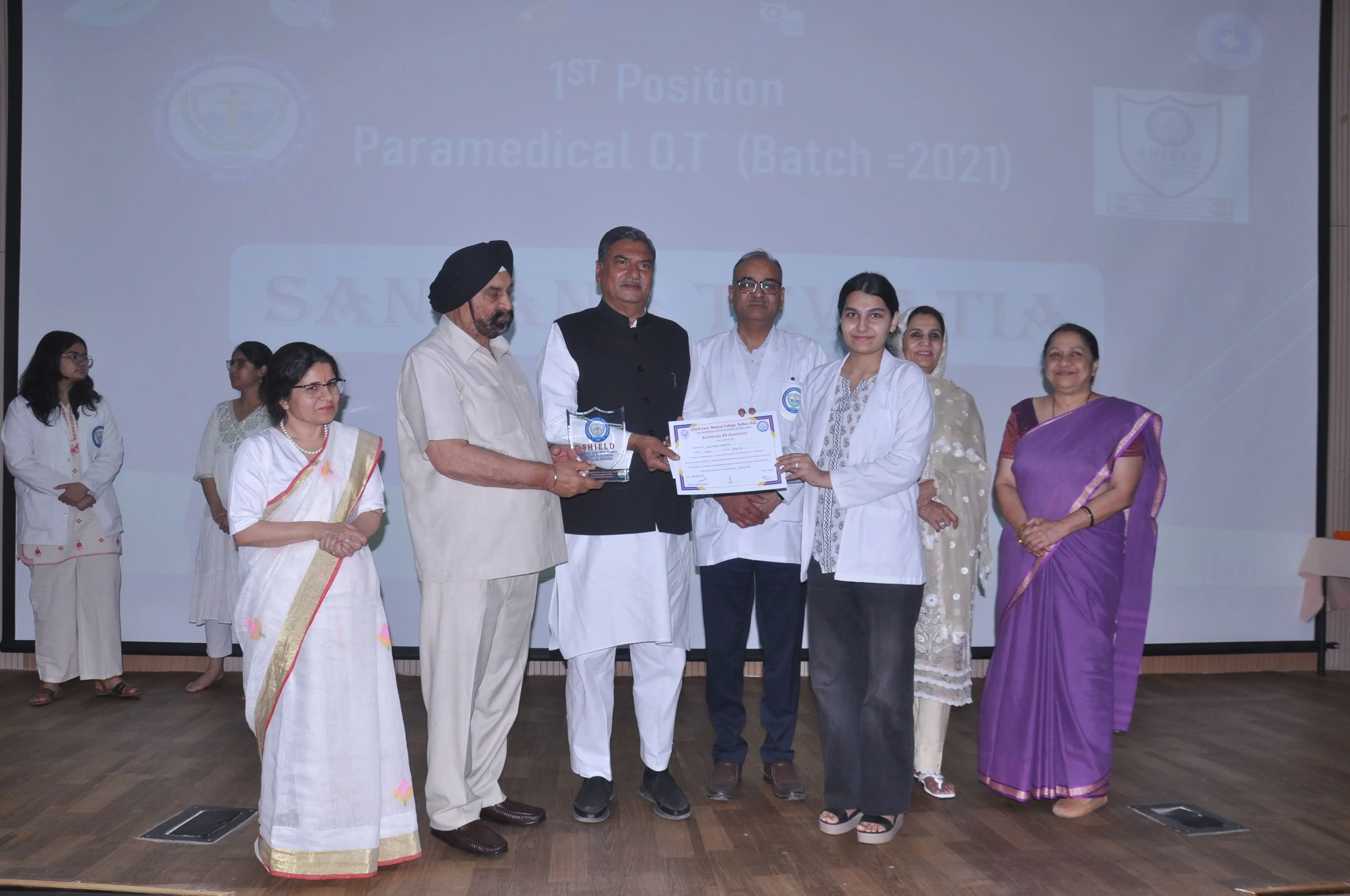 Shield Felicitation Ceremony