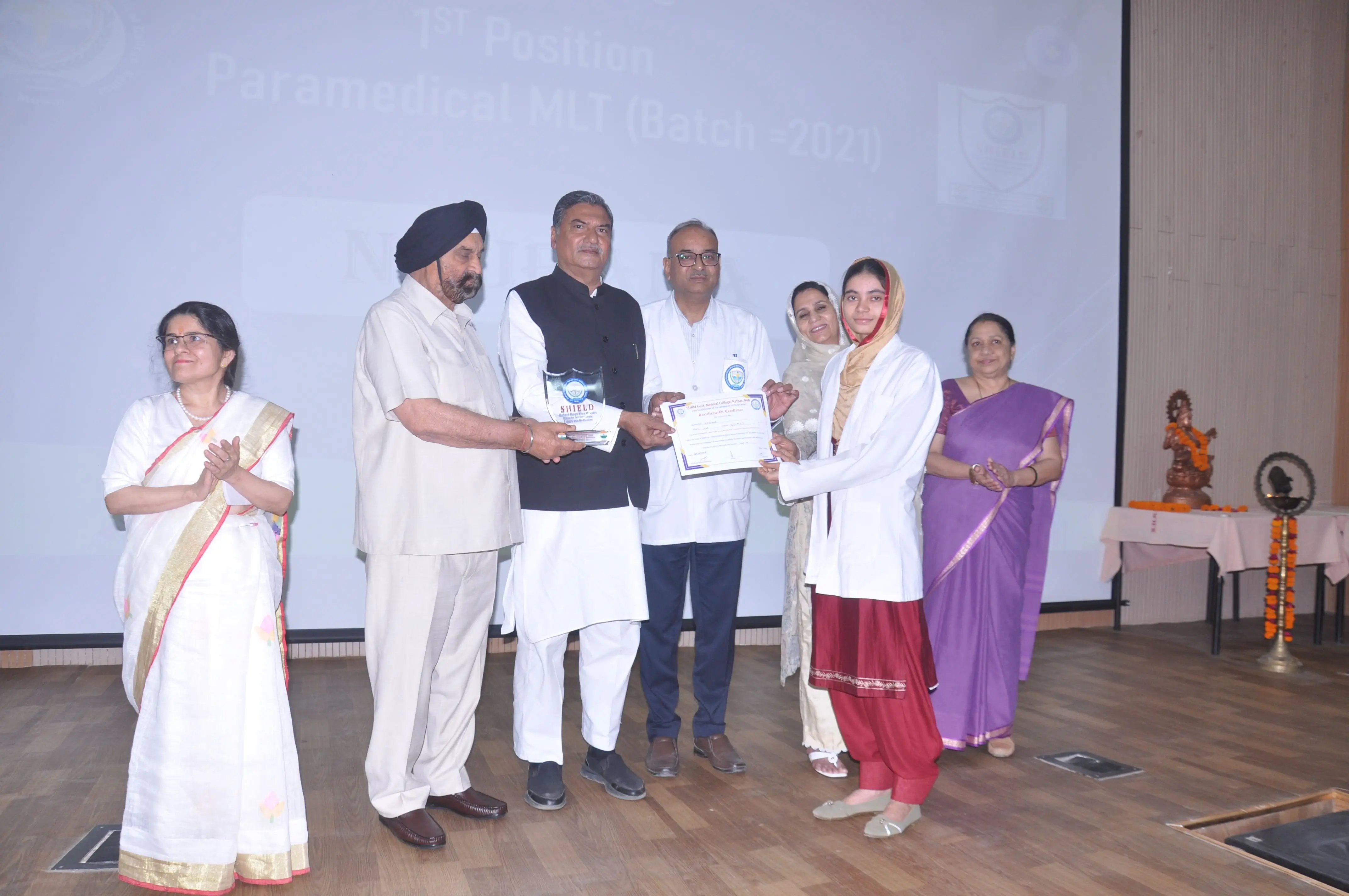 Shield Felicitation Ceremony