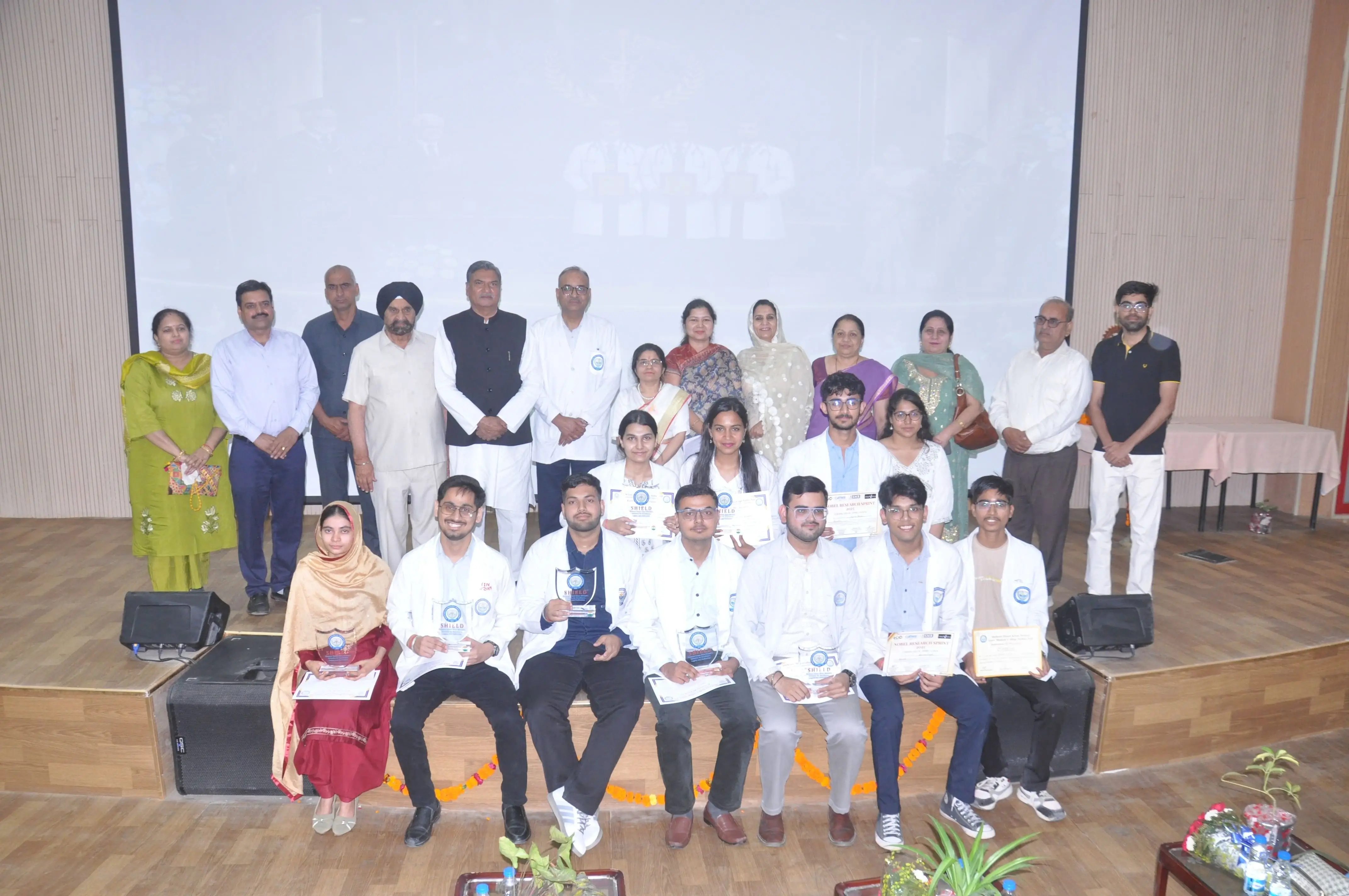 Shield Felicitation Ceremony